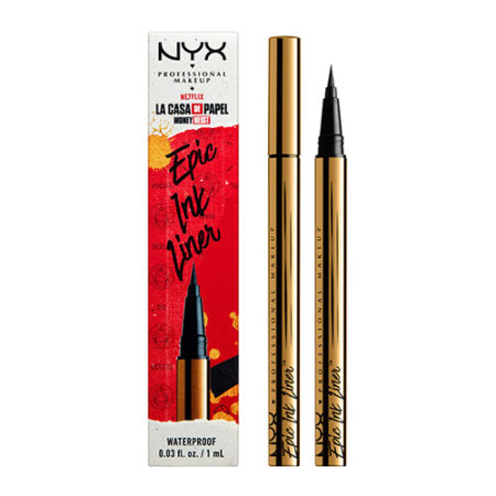 איילינר עמיד במים מליין מוצרי בית הנייר NYX La Casa De Papel Epic Ink Liner